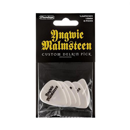 Jim Dunlop Yngwie Malmsteen Custom Delrin 6lı Paket Pena (1.5 mm)