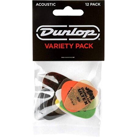 Jim Dunlop PVP112 Pick Acoustic Var 12li Paket Pena