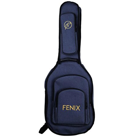 Fenix Lux Klasik Gitar Gigbag (Mavi)