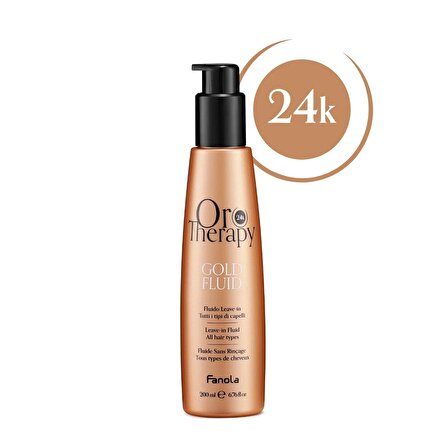 Oro Therapy 24k Gold Leave-ın Fluid 200ml