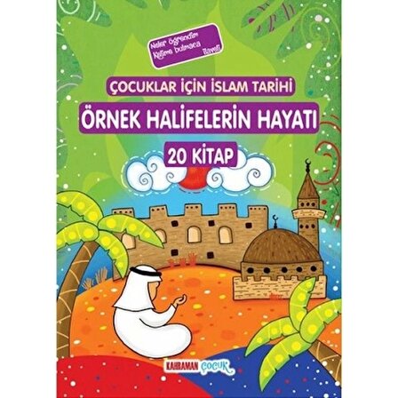 Çocuklar İçin İslam Tarihi Örnek Halifelerin Hayatı - 20 Kitap Takım