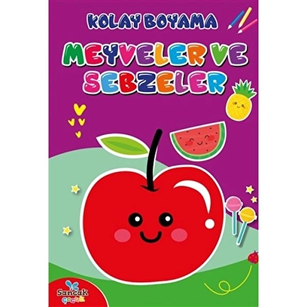 Şirin Boyama – Meyveler ve Sebzeler