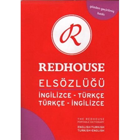 Redhouse El Sözlüğü İngilizce Türkçe Türkçe İngilizce (RS-005)