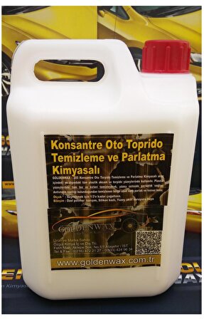 GOLDENWAX 10 KG Torpido Sütü Torpido Parlatıcı En İyi Tampon Parlatıcı Plastik Yenileme ve Deri Bakım Kimyasalı