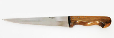 Küçükata Bursa İnce Sivri Kasap Bıçağı No:5, 23 cm - Ahşap Sap