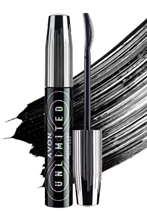 Avon Unlimited Kirpiklere Kalkık Görünüm Veren Maskara 10 Ml. Blackest Black