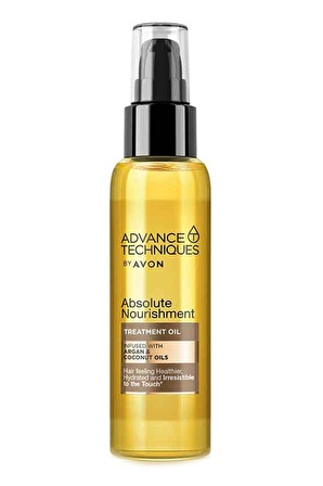 Advance Techniques Argan Ve Hindistan Cevizi Yağı Içeren Saç Bakım Yağı 100 ml