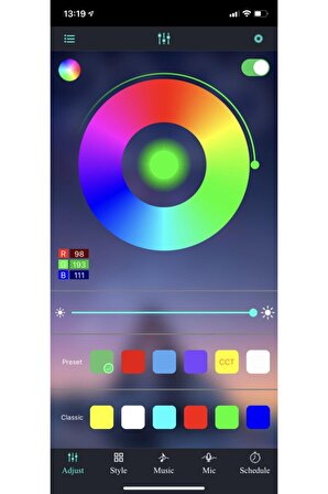 Bluetooth Ile Telefondan Rgb Şerit Led Kontrol Modülü