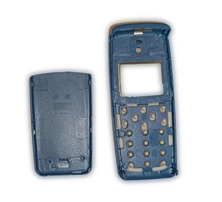 Nokia 1110 Kapak Nokia 1110 1112 110i uyumlu Mavi ön Kapak Arka Kapak Tuş Takımı