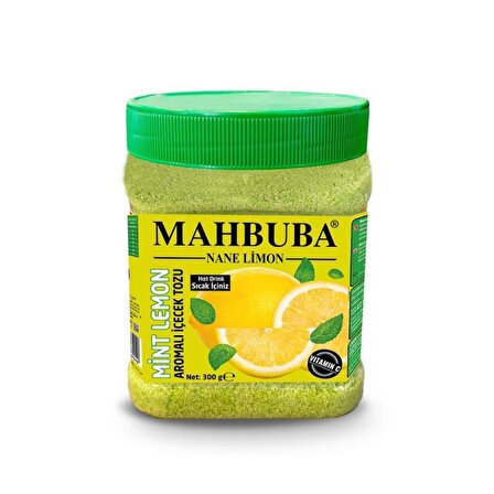 Mahbuba Nane Limon Aromalı Oralet Çayı İçecek Tozu 300 Gr