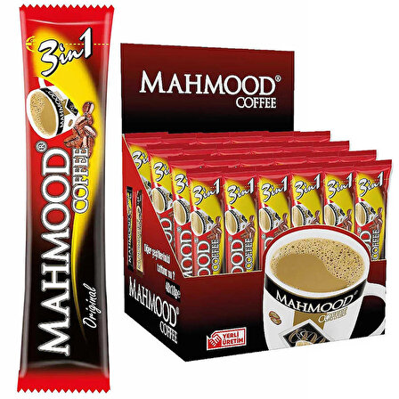 Mahmood Coffee 3'ü 1 Arada 18 gr 48'li Hazır Kahve