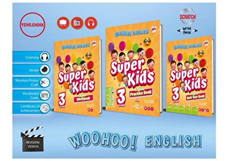 ı Super Kids Woo Hoo! 3.Sınıf Yeni