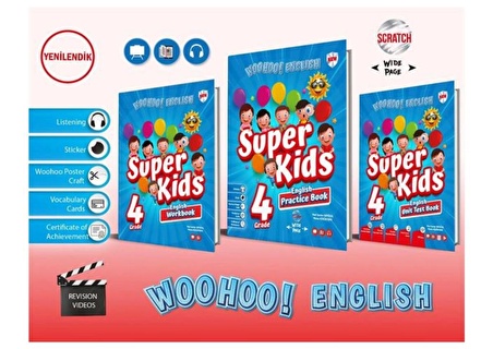 ı Super Kids Woo Hoo! 4.Sınıf Yeni