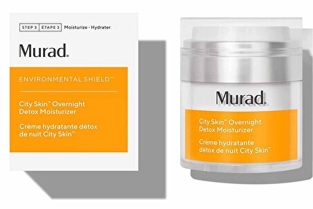 Murad City Skin Tüm Cilt Tipleri İçin Su Bazlı Yağsız Nemlendirici Yüz Bakım Kremi 50 ml