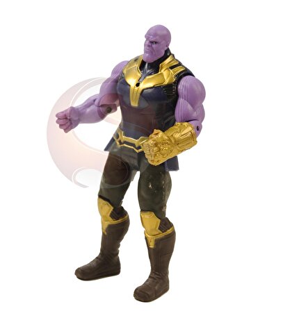 2019 Infiniti War, Union Legend Işıklı Avengers Thanos Figür-17cm