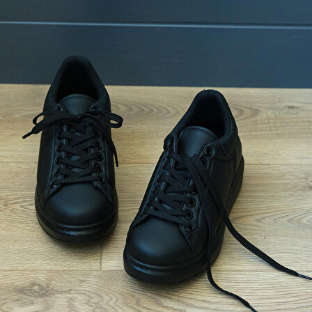 +7 cm Boy Uzatan Gizli Topuklu Kalın Taban Sneaker Kadın Spor Ayakkabı