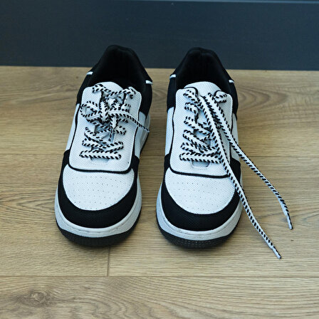+7 cm Boy Uzatan Gizli Topuklu Kalın Taban Beyaz Sneaker Kadın Spor Ayakkabı