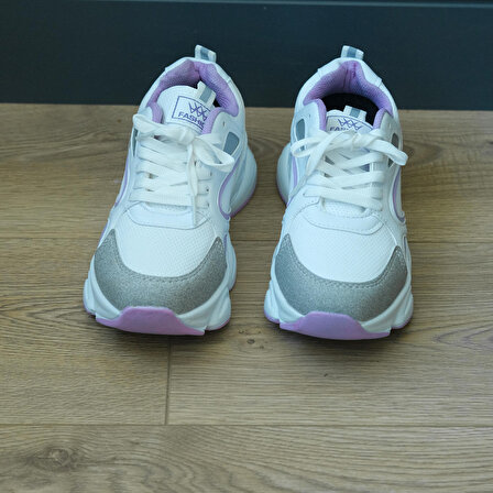 +8 cm Boy Uzatan Gizli Topuklu Kadın Spor Ayakkabı Çok Renkli Sneaker
