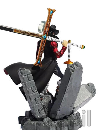 One Piece Anime Manga Aksiyon Figür 16 Cm X 20 Cm - Dracule Mihawk