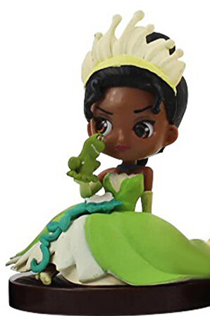 Q Posket Disney Prenses Tiana Kurbağa Prens Aksiyon Figür 8 cm