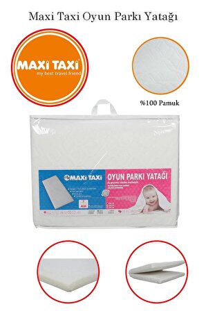 Maxi Taxi Pamuk Oyun Parkı Yatağı 60x120