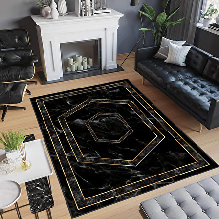 Dijital Baskı Yıkanabilir Kaymaz Taban Salon Halısı Ve Yolluk RVG0735
