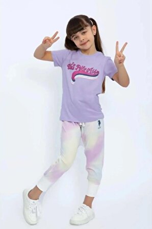 U.S Polo Assn Kız Çocuk Pijama Takımı 1070