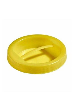 AklımdaKalsın Vakumlu Plastik Kavanoz 5 Adet Sarı 