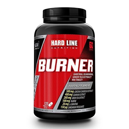 Hardline Nutrition Burner Tablet 120 Adet