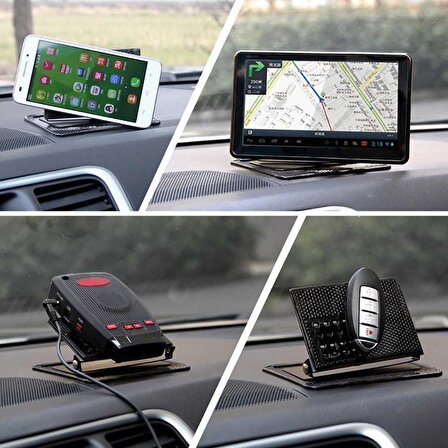 3B Trend Telefon - Tablet - Navigasyon Tutucu 360 Oynar Kaydırmaz Stand
