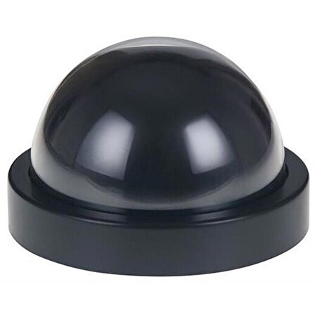 3B Trend LED Işıklı Sahte Dome Güvenlik Kamerası Hırsız Caydırıcı