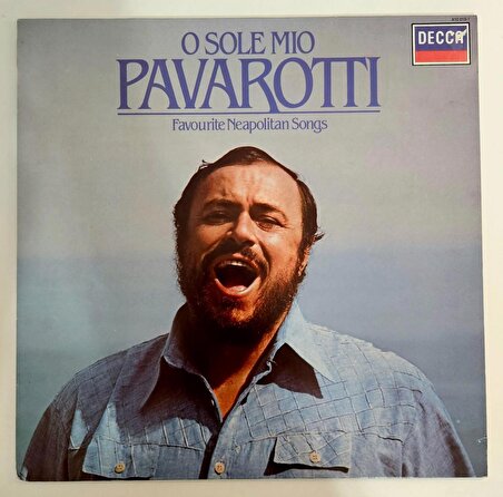 Pavarotti - O Sole Mio (1979 Almanya, Yüksek Kondüsyon)