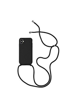 iPhone 11 Pro Max Uyumlu Kendinden ipli Çok Şık Boyun Askılı Lansman Kılıf