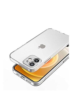 iPhone 11 Şeffaf Kılıf Kamera Korumalı Şeffaf Silikon Kılıf Kamera Koruyuculu ince iPhone Kılıfı