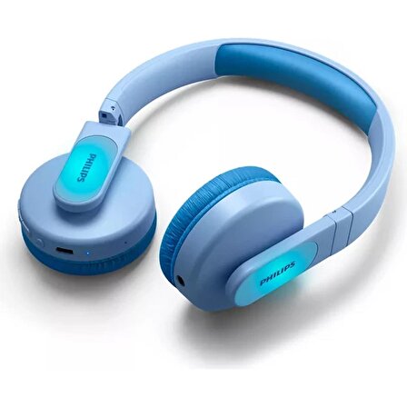 Philips TAK4206BL Mavi Kulak Üstü Bluetooth Kulaklık