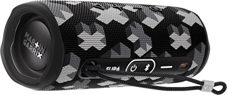 JBL x Martin Garrix Flip 6 Bluetooth Box Cool Grey – Su geçirmez, Taşınabilir Hoparlör