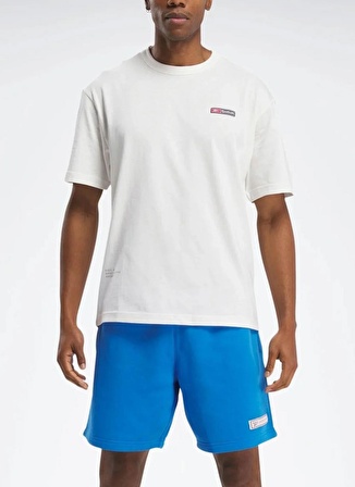 Reebok T-Shirt, S, Ekru