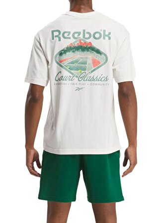Reebok T-Shirt, XL, Beyaz