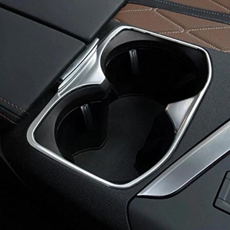 Peugeot 3008 5008 Bardaklık Krom Çerçevesi Uyumlu