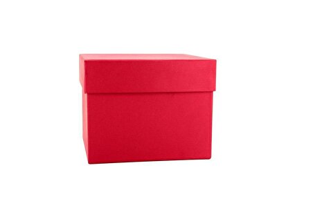 Nostaljik Özel Oyuncak Kutusu Kırmızı Tetrisli-Kırmızı Kutu