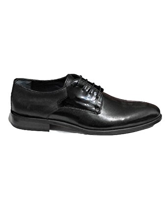 Aypaş 039-01 Siyah Erkek Klasik Deri Ayakkabı