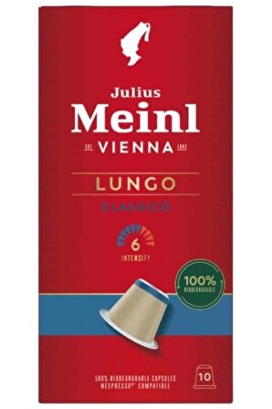 Julius Meinl Lungo Classico Kapsül Kahve 10 Adet