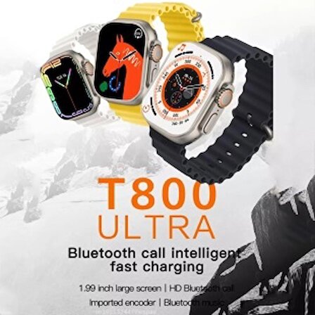 PolyGold T800 Ultra Siyah Akıllı Saat