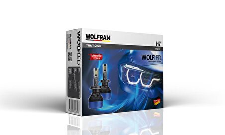WOLFRAM H7 LED XENON 75WATT 11000K