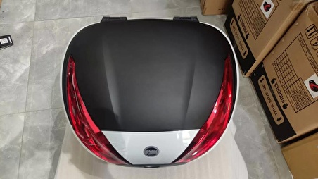 SYM ARKA ÇANTA ORJİNAL BEYAZ 40 LT