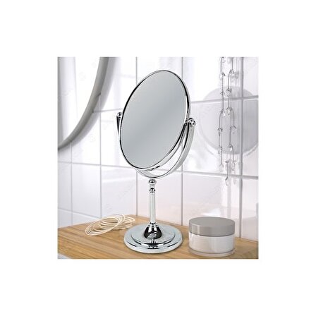 Ayaklı Oval Ayna Makyaj Aynası