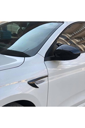 Fiat Egea Yarasa Ayna Kapağı Piano Black Tüm Modeller Için Uyumludur