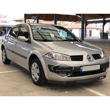 Renault Megane 2 2003-2008 Uyumlu Üniversal Laguna Lip Esnek Ön Lip 2 Parça Tampon Altı Dil Karlık Ön Ek