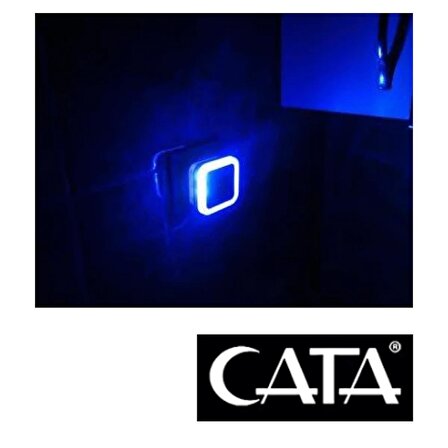 Cata Ct-9500 Fotoselli Gece Lambası 2 Adet Mavi Orijinal Ürün