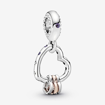 Pandora Vurgulu Kalpler Sallantılı Charm 787247NLCMX